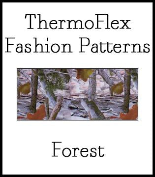 ThermoFlex Fashion Patterns HTV :: Forest :: 15" x 5yds