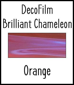 DecoFilm Brilliant Chameleon HTV :: Orange ::   19" x 5yds