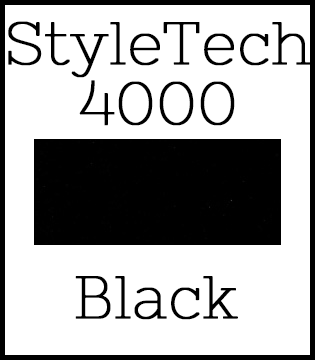 StyleTech 4000 Vinyl :: Black :: 12" x 12"