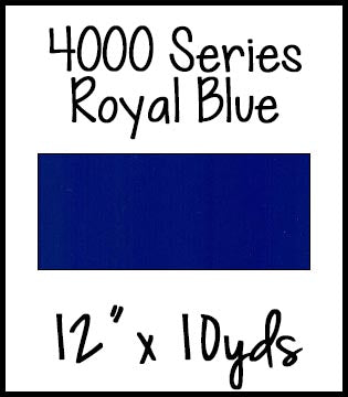 StyleTech 4000 Vinyl :: Royal Blue :: 12" x 10yds