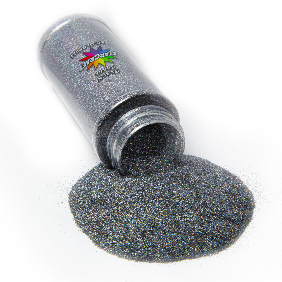 StarCraft Glitter :: Holographic :: Black Pearl (3.75oz bottle)