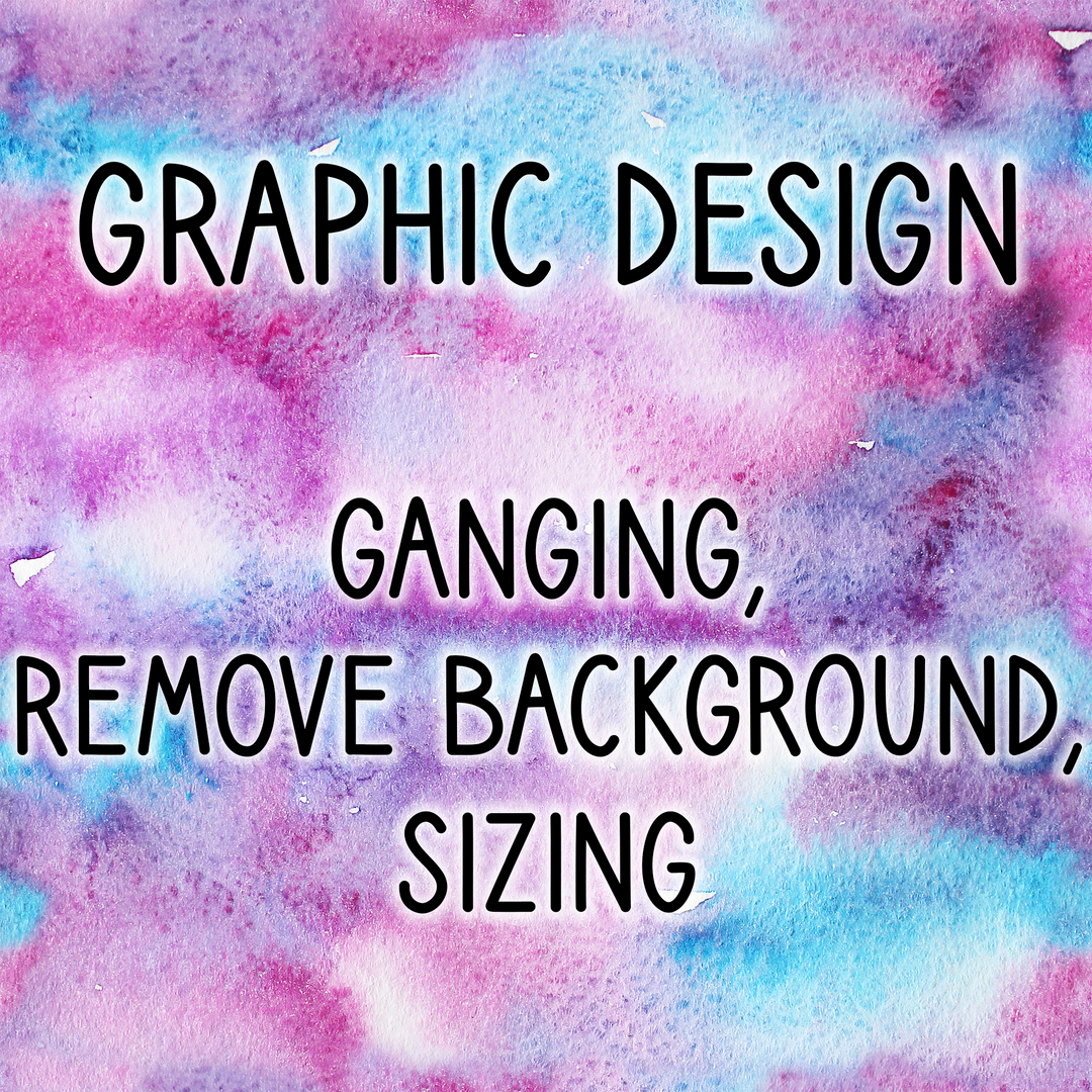 Graphic Design Services :: Ganging, Resizing, Remove Background