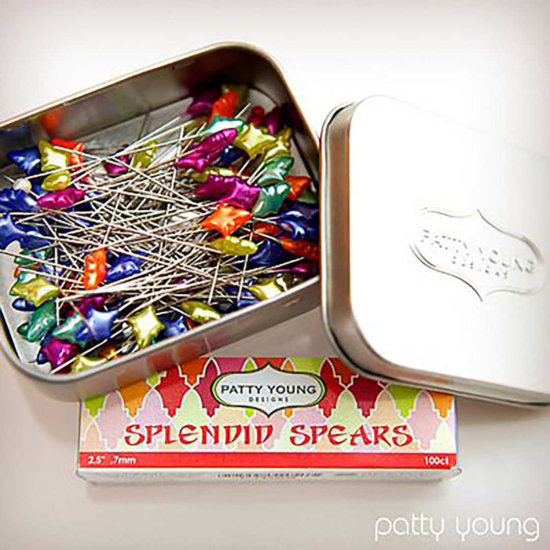 Splendid Spears Pins by Patty Young :: 2.5"