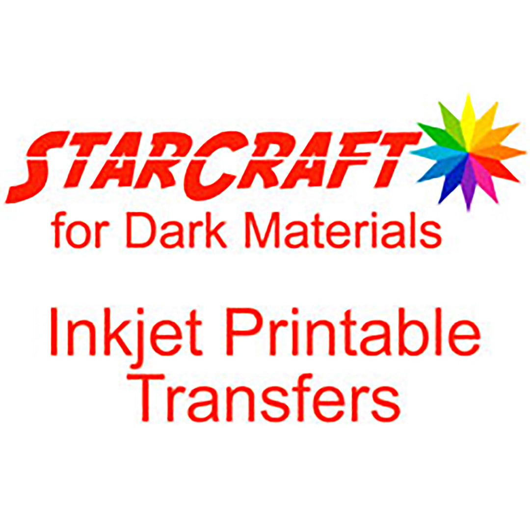 StarCraft Printable Inkjet Heat Transfer for Dark Materials