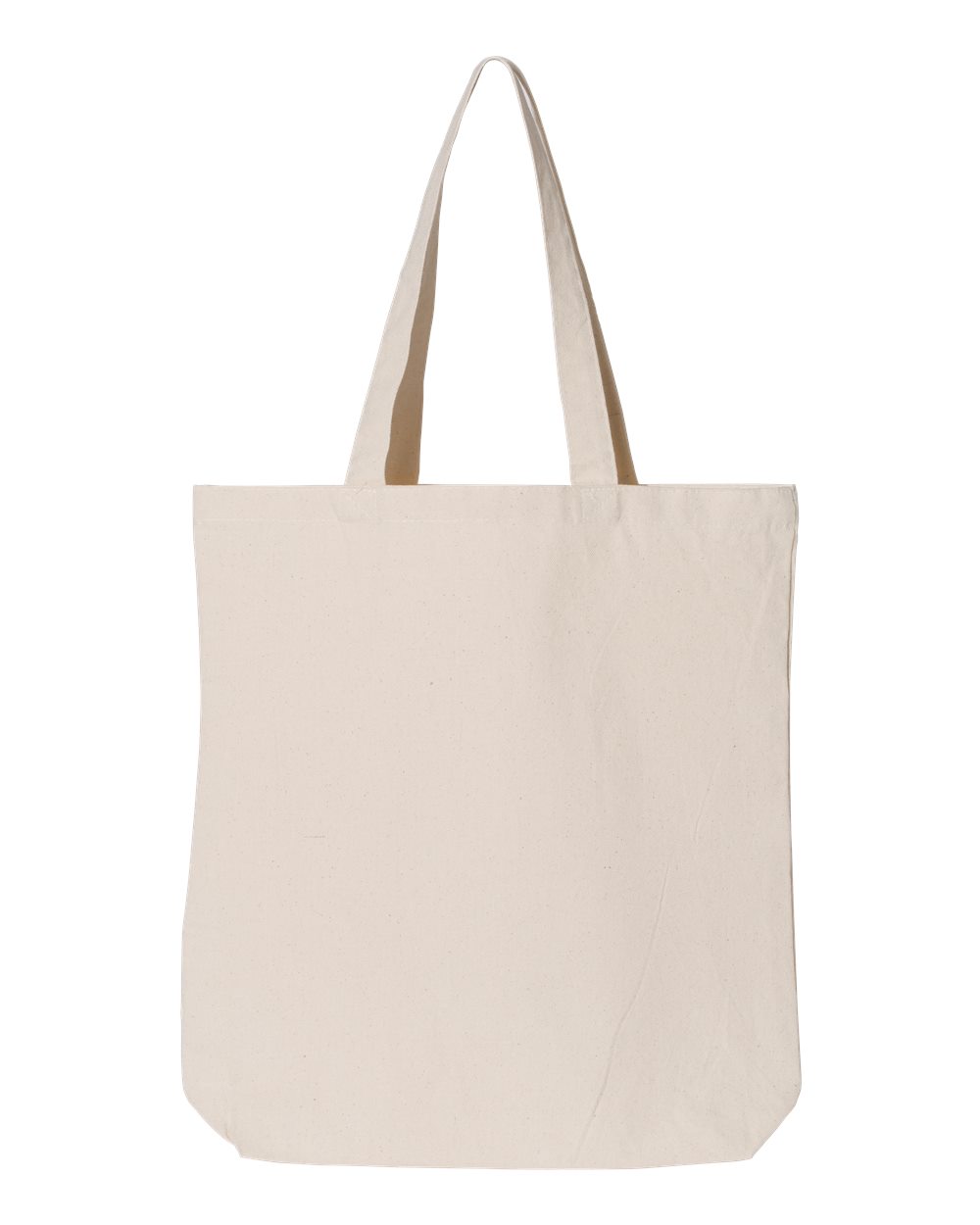 OAD OAD106 Gusseted Tote Bag :: Natural